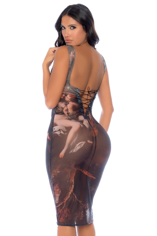 Robe Renaissance Transparente Amalfi Dream · Mapalé · vue 2