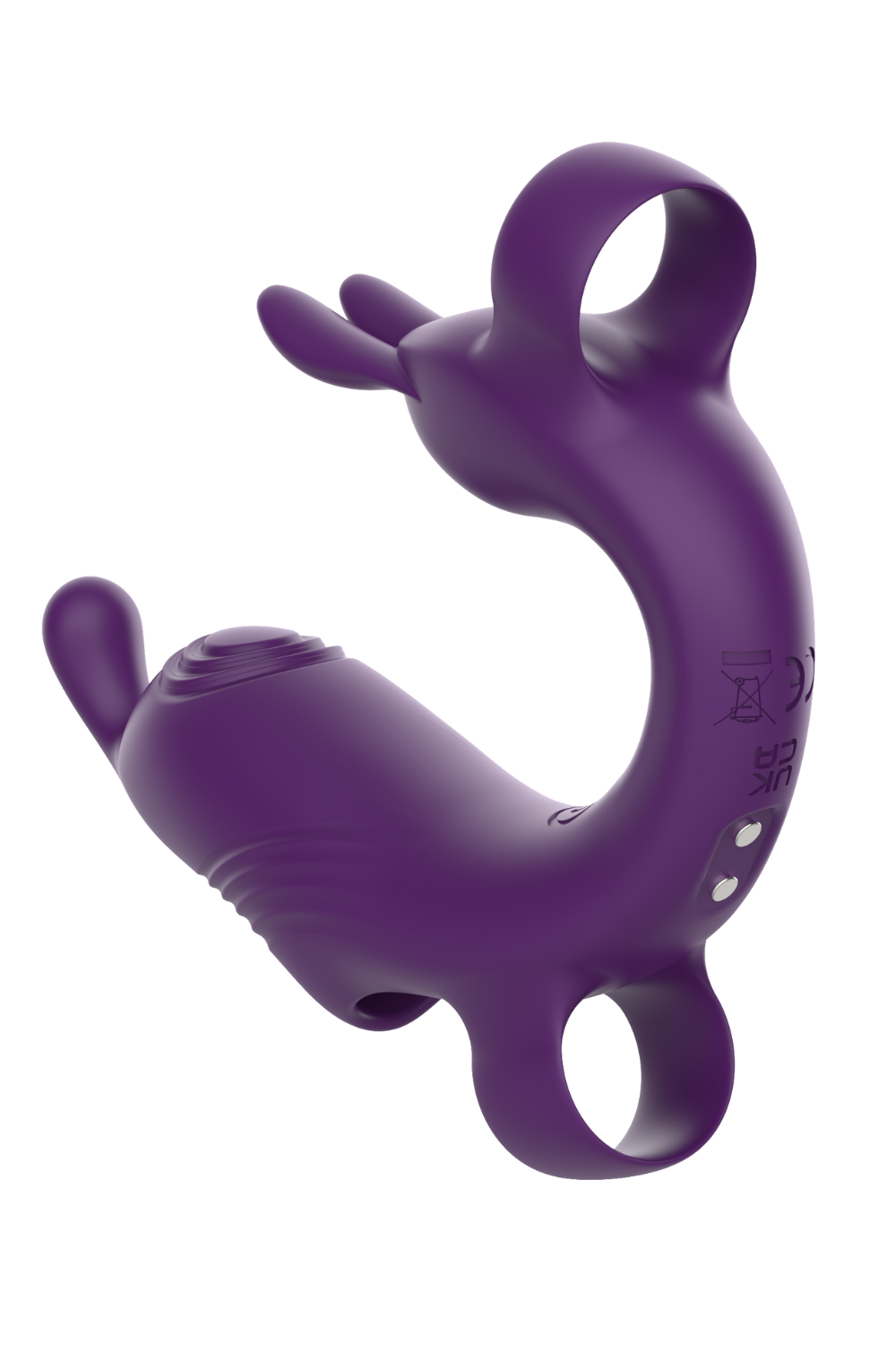 Doigt Vibrant à Double Moteur INFERNO · Coeur Ardent · vue 5