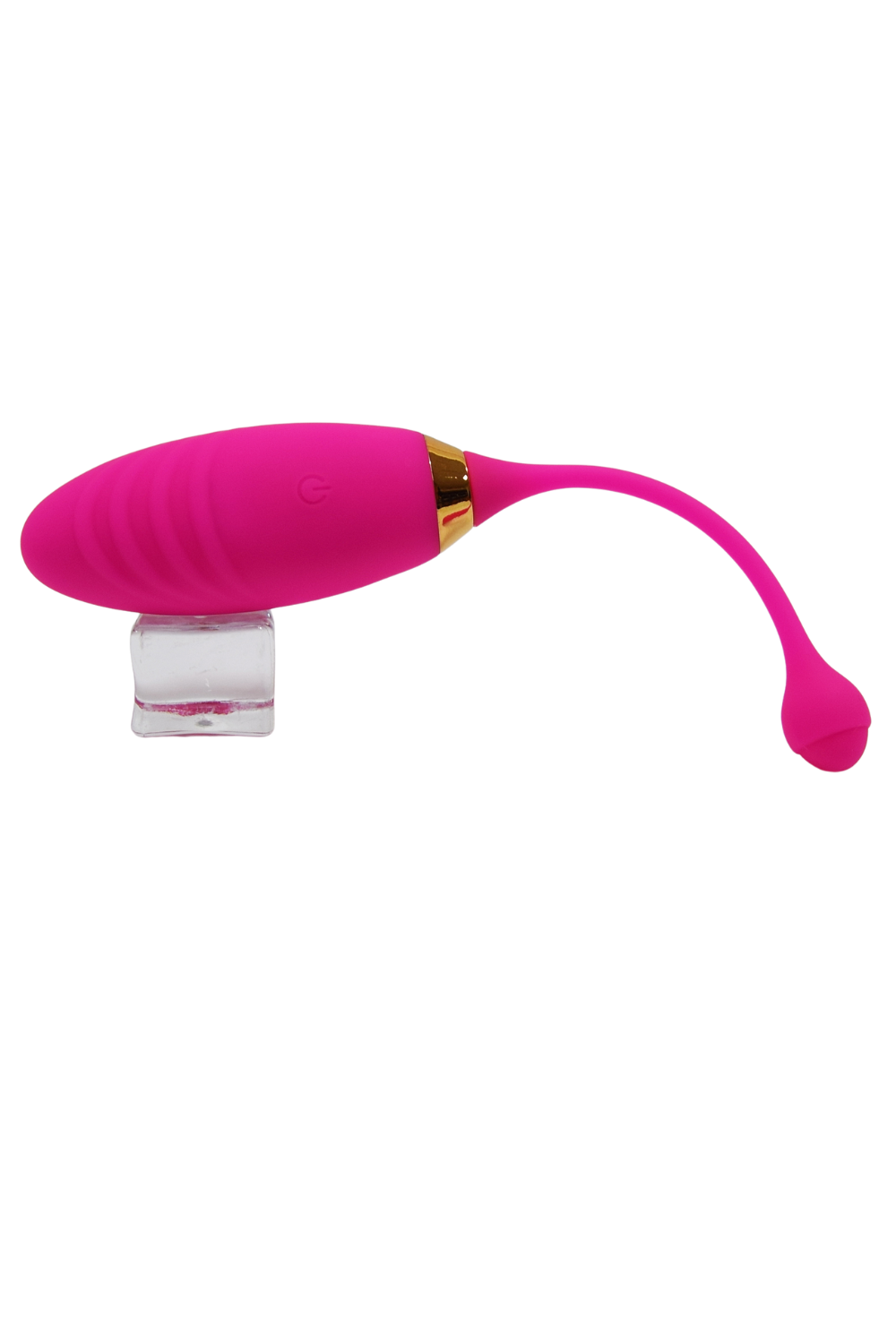SUNDAY, Un Œuf vibrant USB avec télécommande, dans un silicone médical doux et rainuré · Coeur Ardent · vue 4