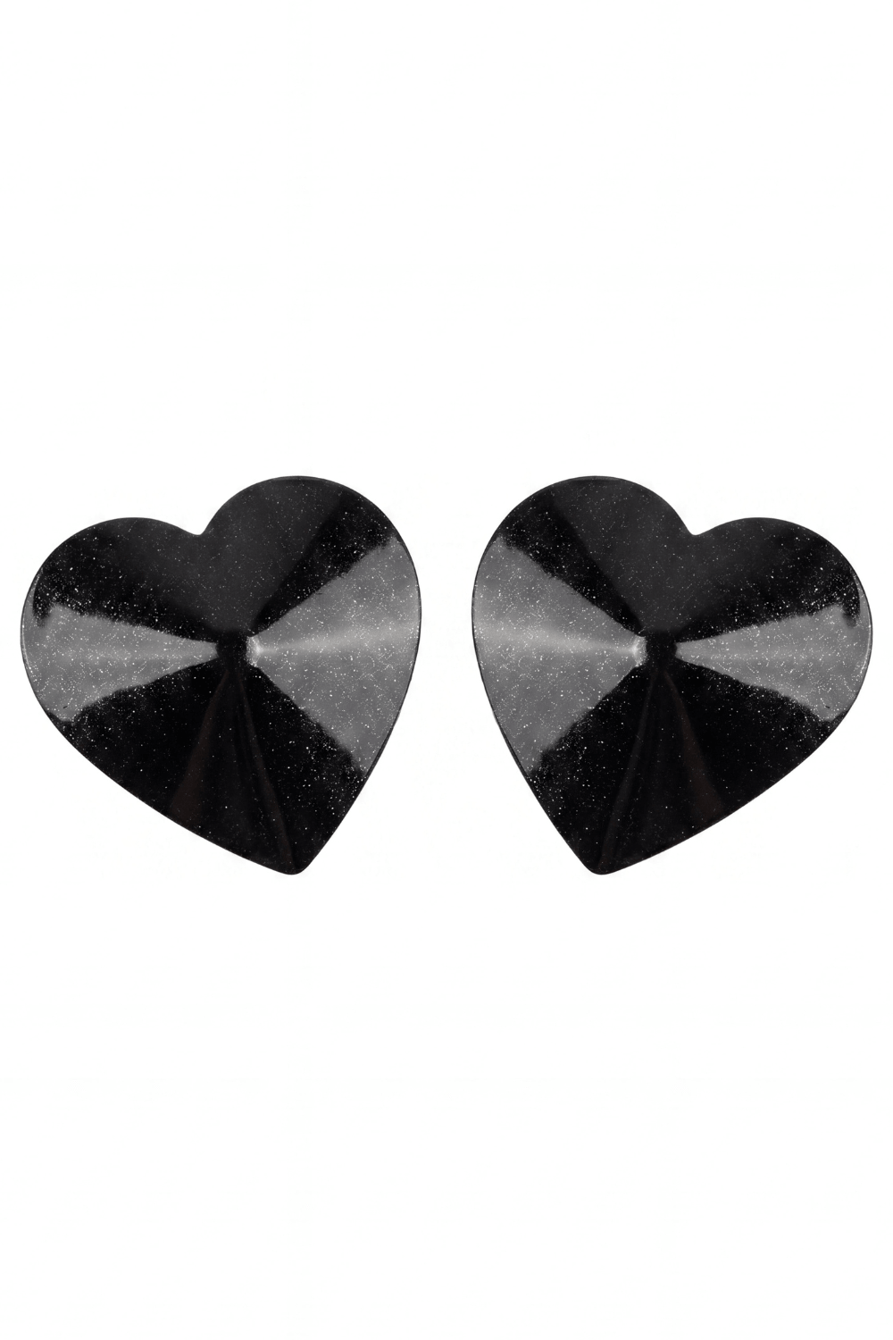 Nipple Métal noir Cache tétons cœur · Be Lily Accessories · vue 5