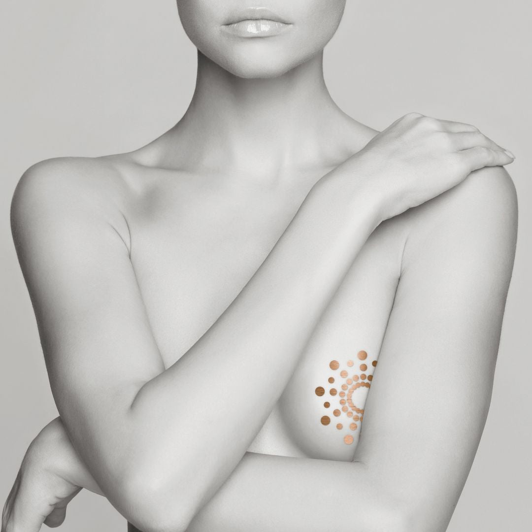 Mimi Kit bijoux de seins effet tatouage · Bijoux Indiscrets · vue 5