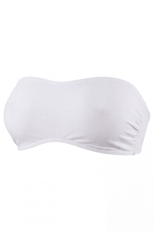 Bandeau de poitrine extensible blanc Be Lily
