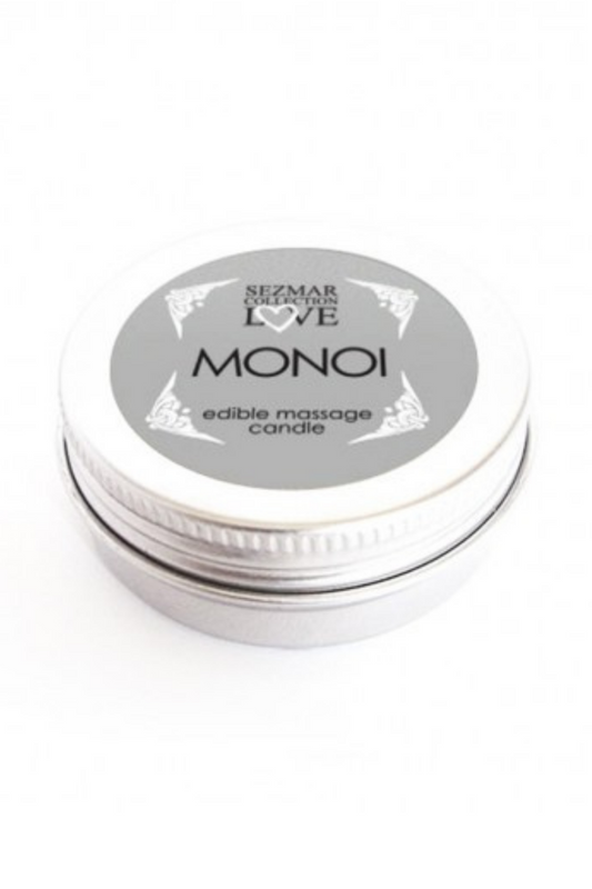 Mini Bougie de massage Monoï 30ml 100% naturelle · Sezmar · vue 2