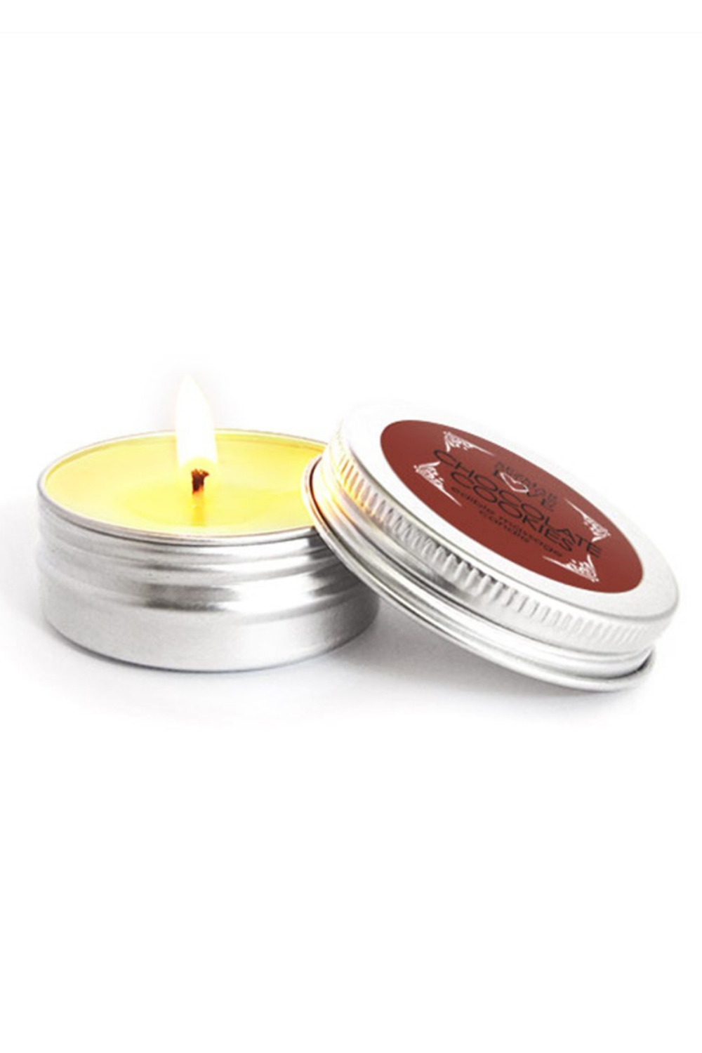 Mini Bougie de massage Chocolat Cookie 30ml 100% naturelle · Sezmar · vue 5