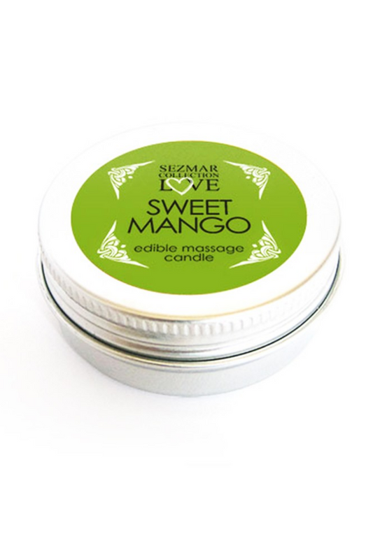 Mini Bougie de massage Mangue 30ml 100% naturelle · Sezmar · vue 2