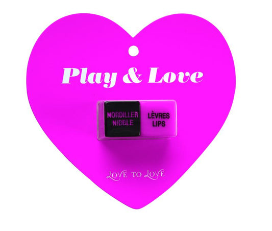 Dés Play et love Rose et Noir · Love to Love · vue 2