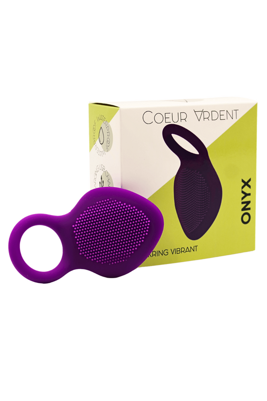 ONYX Cockring Vibrant Rechargeable USB · Coeur Ardent · vue 2