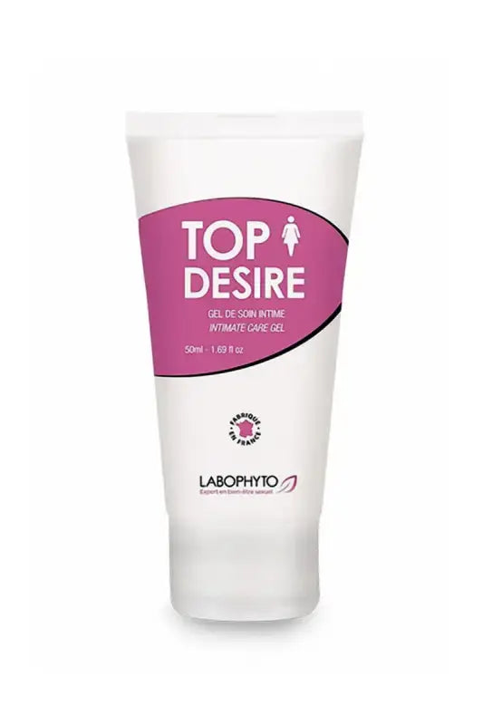 Gel clitoridien TopDesire 50ml de Labophyto, pour une excitation et un plaisir intensifiés.