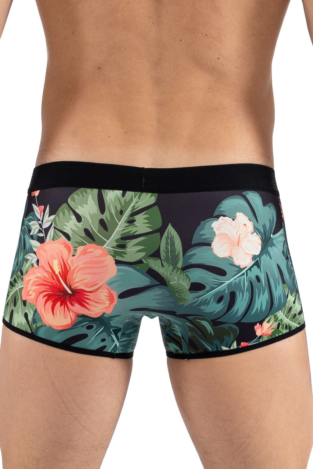 Boxer homme imprimé jungle ceinture large Arom Look Me