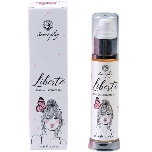 Hydratant intime féminin aux ingrédients végétaux Liberté Secret Play