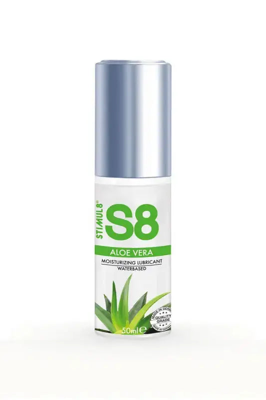 Lubrifiant Aloe Vera -S8- 50ml de Stimul8, lubrifiant hydratant à base d'eau pour le confort intime.