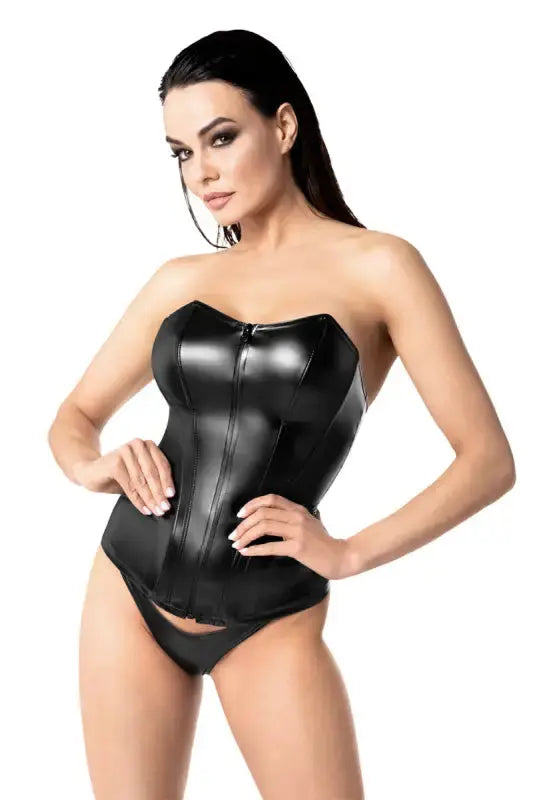 corset mysteria f334 wetlook disponible chez LollyDoll