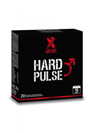 Booster sexuel masculin en cure Hard Pulse (20 gélules) · XPower