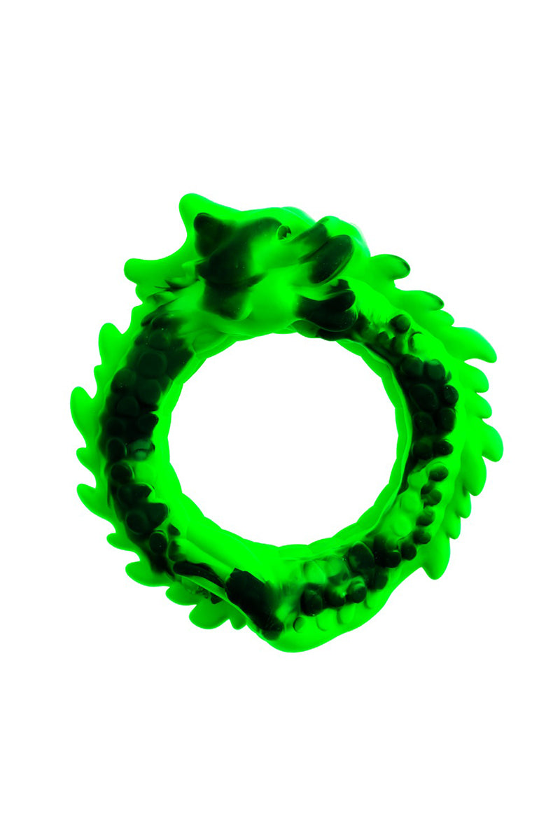 Cockring en silicone à écailles Dragon Loop Beasty Cocks
