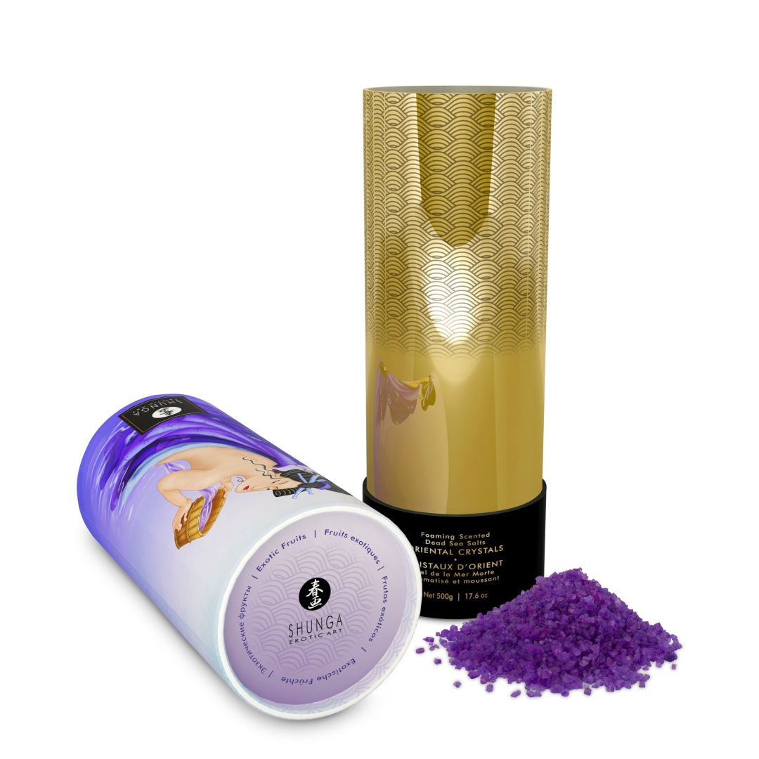 Sel de bain moussant Cristaux d'orient Fruits Exotiques · Shunga · vue 5