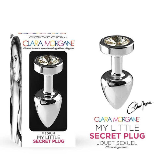 My little secret plug medium Blanc · Clara Morgane · vue 2