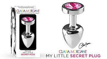 My little secret plug medium Rose · Clara Morgane · vue 2