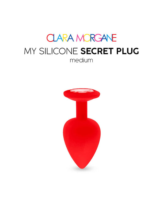 My Silicone Secret Plug Rouge · Clara Morgane · vue 2