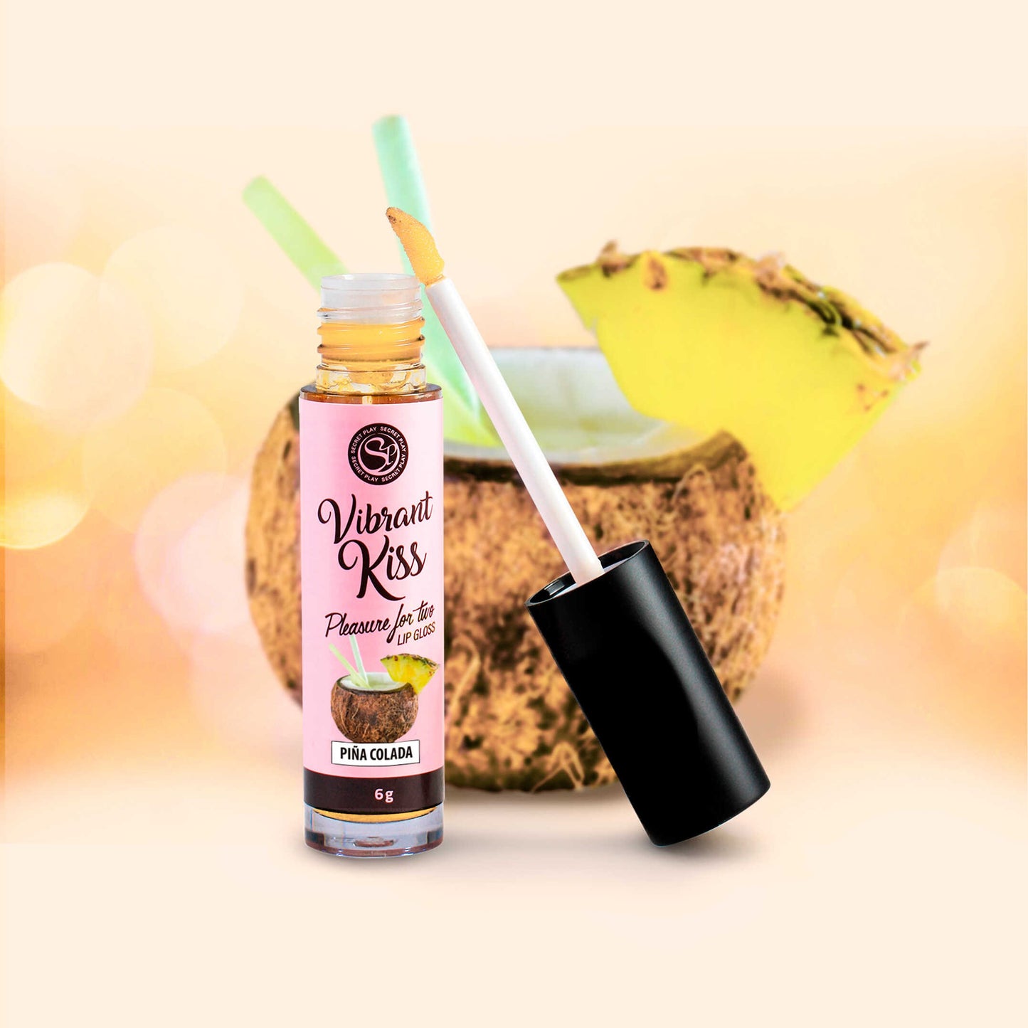 Brillant à lèvres Vibrant Pina colada · Secret Play · vue 4