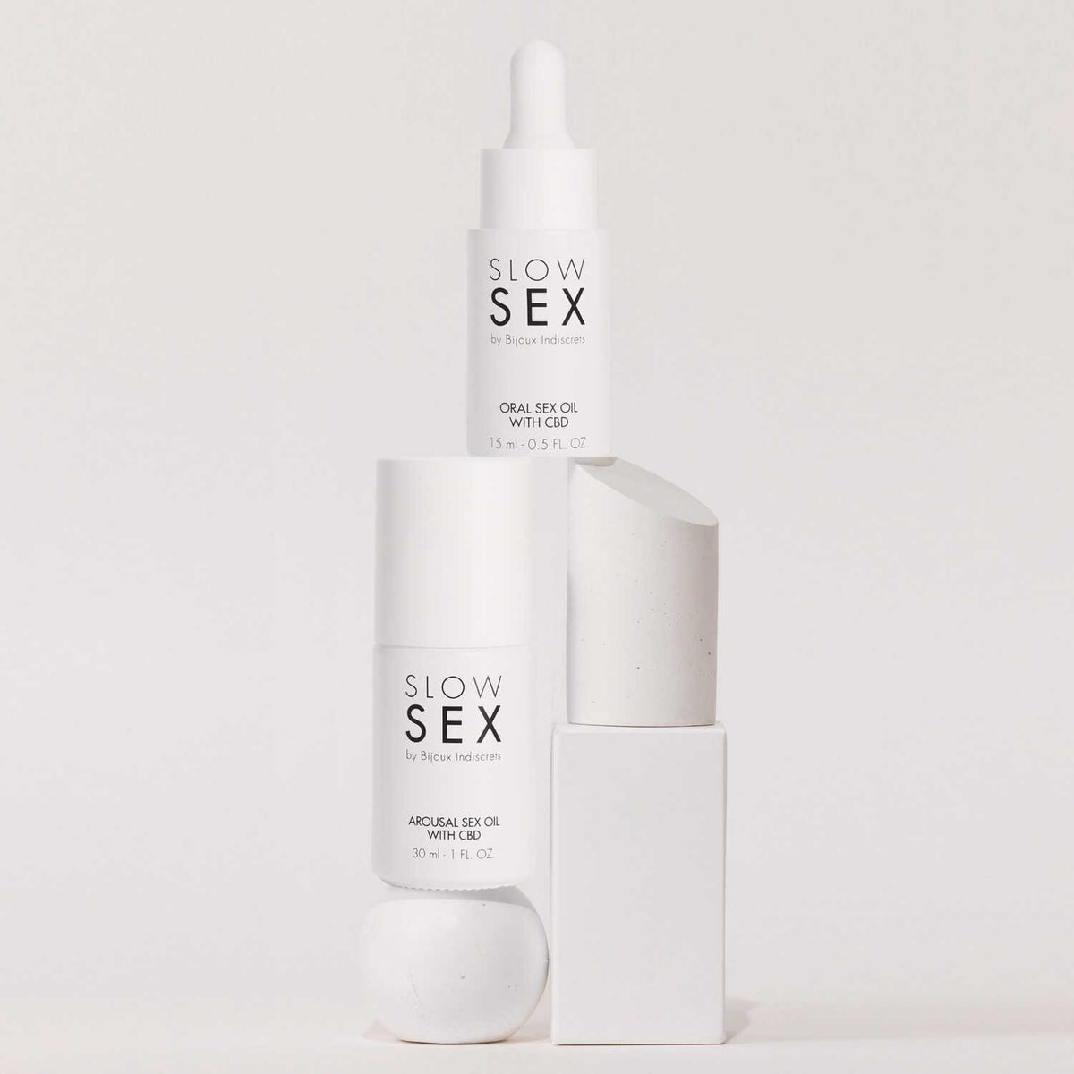 Huile sexuelle au CBD Slow sex · Bijoux Indiscrets · vue 5