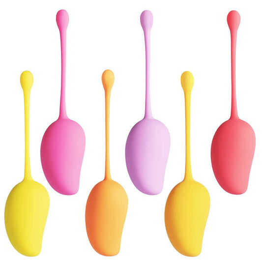 Boules de Geisha lestées en set de 6 Mango Honey Play Box