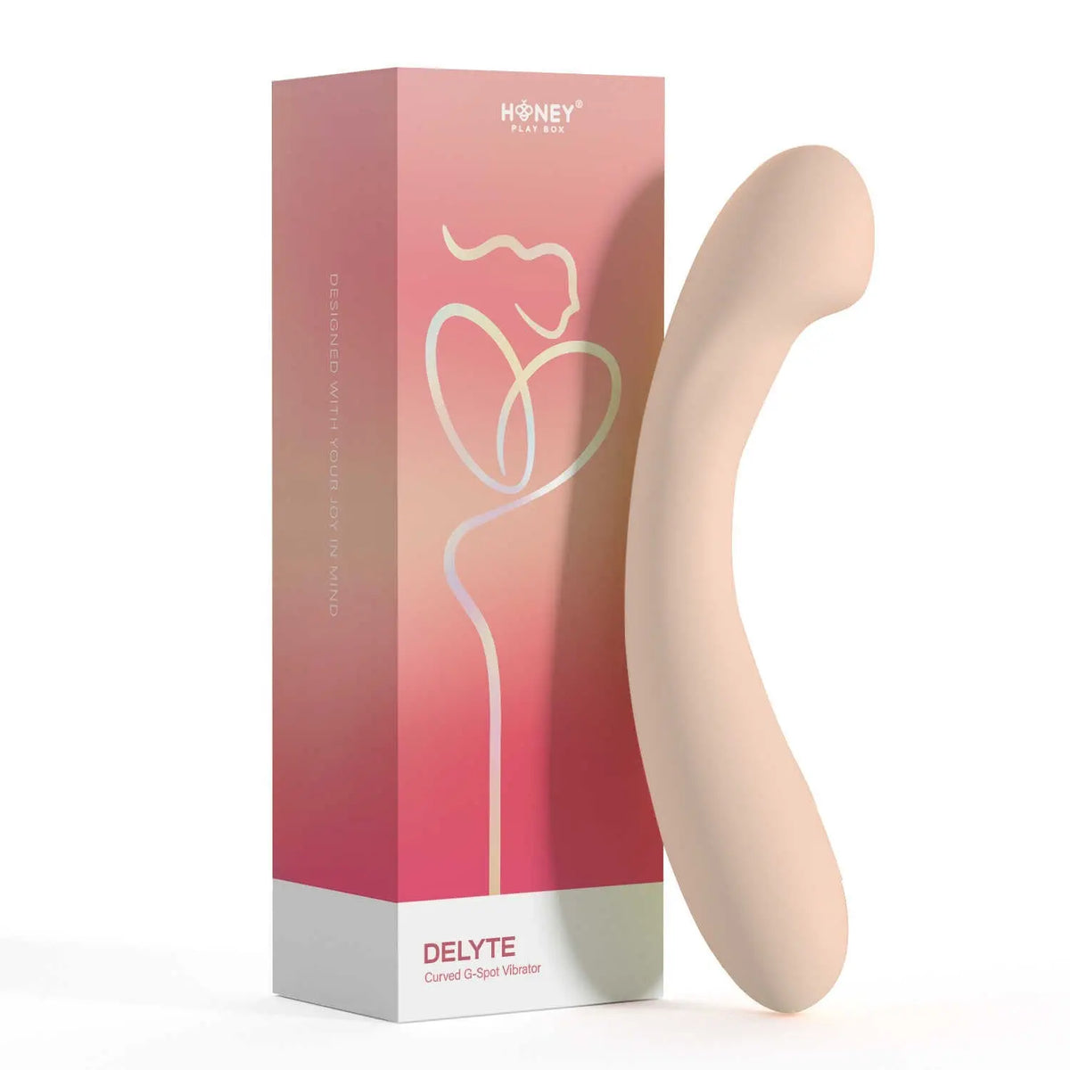 Delyte Vibromasseur point G incurvé - Honey Play box - Vibromasseur disponible chez LollyDoll, pas cher