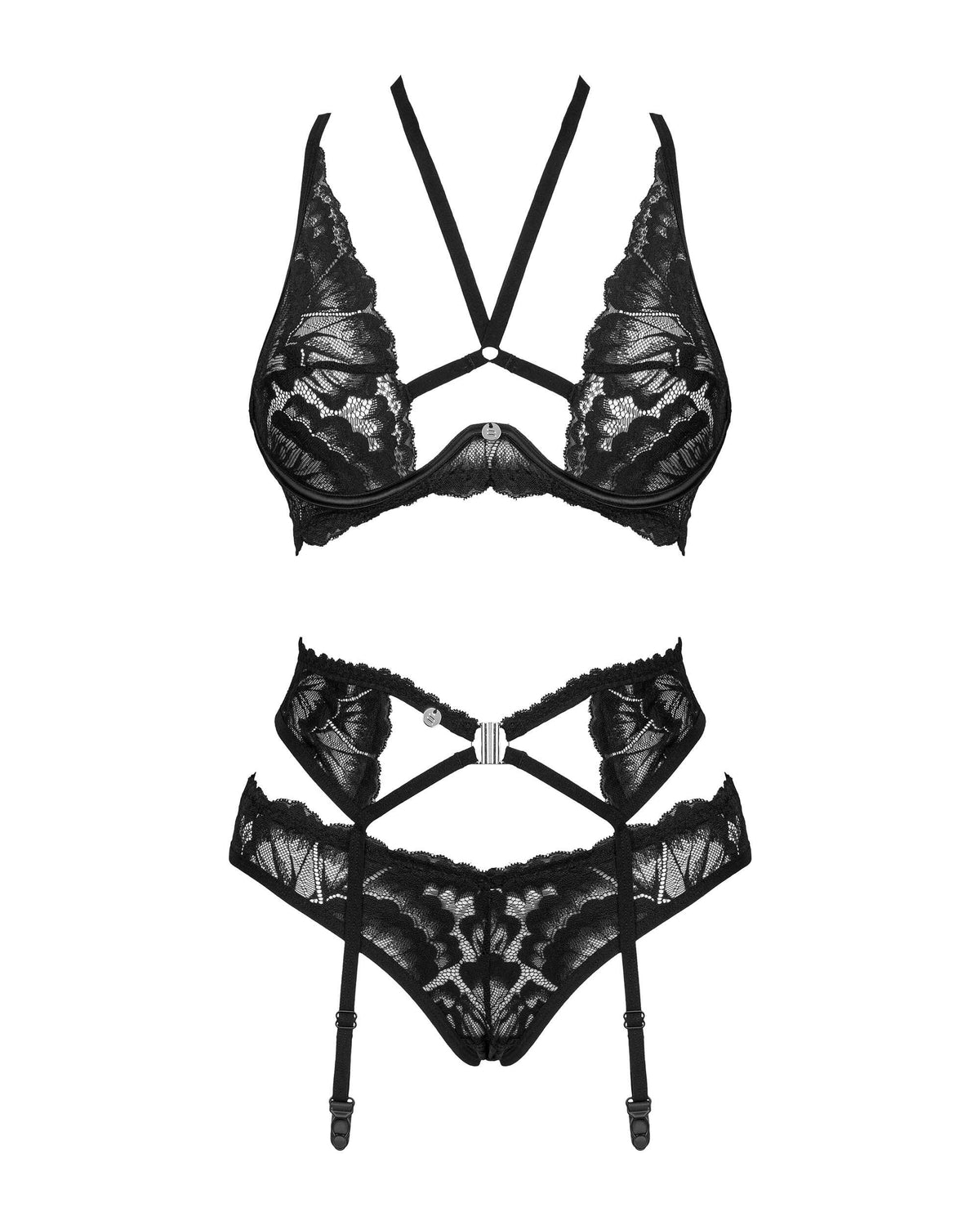 Alessya Ensemble 3 pcs Noir · Obsessive · vue 5