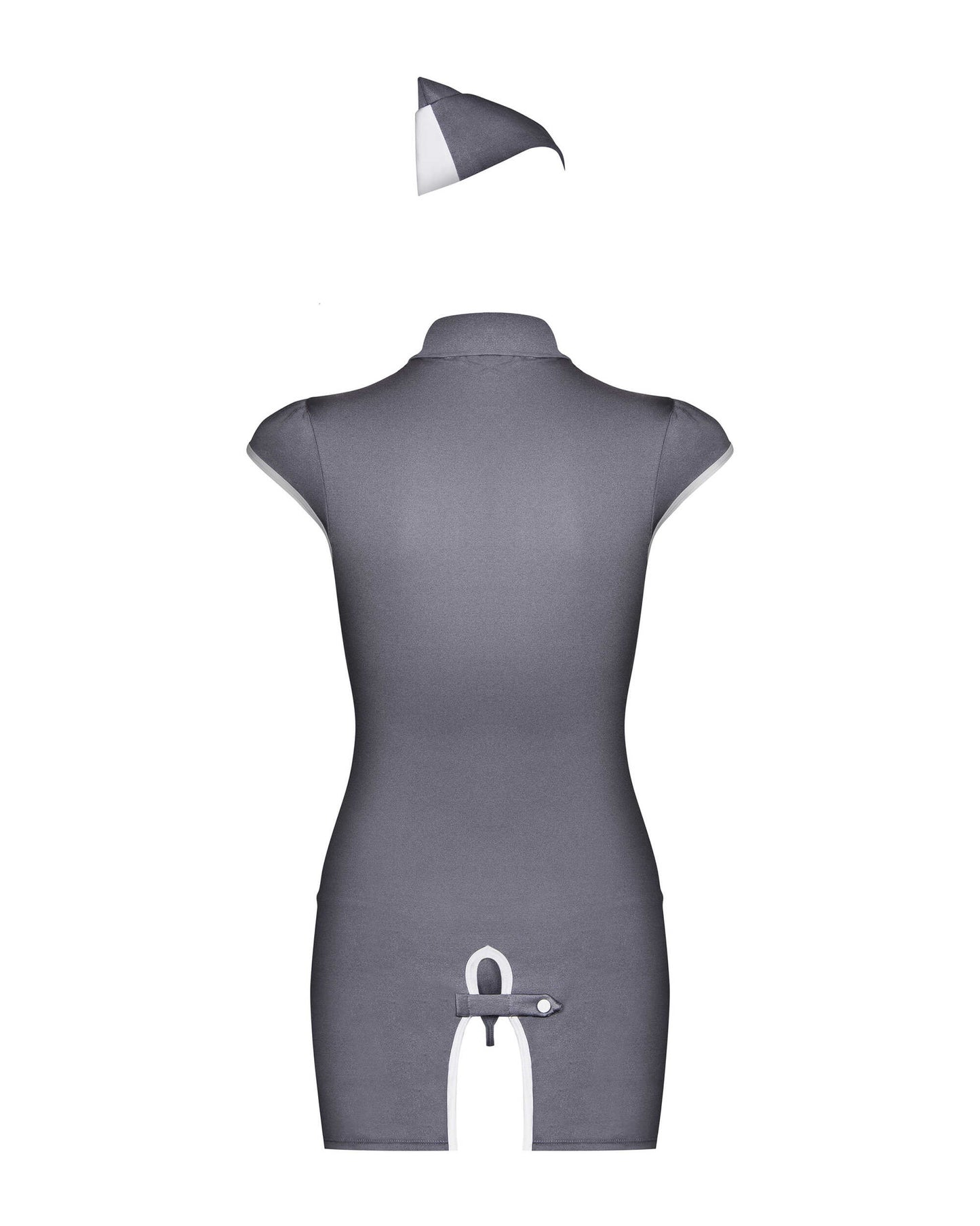 Stewardess Costume 3 pcs Gris · Obsessive · vue 5