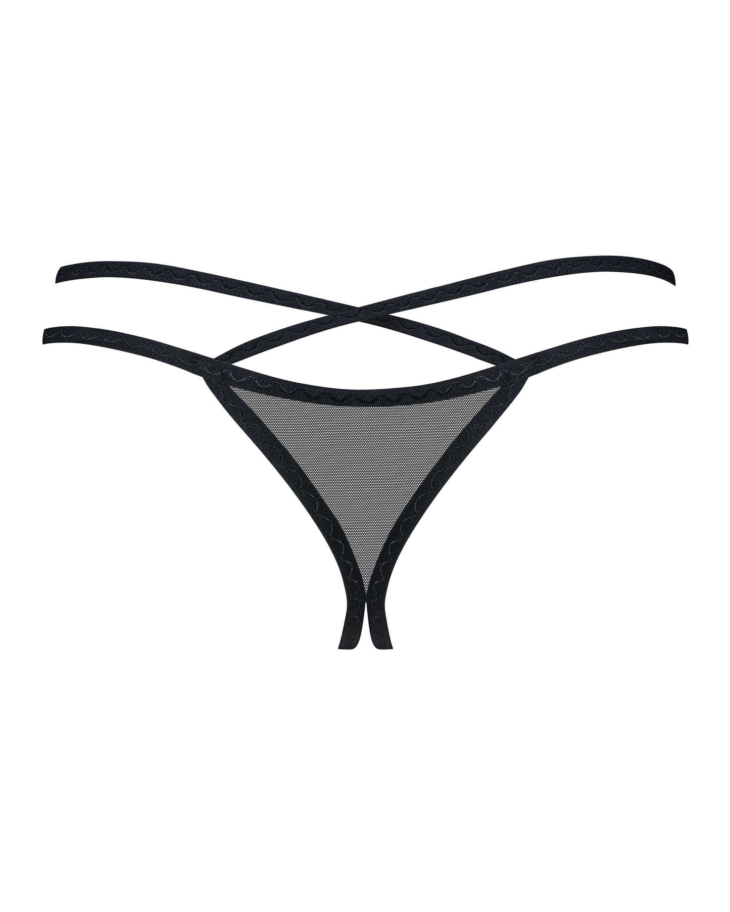 Vila blanes string ouvert Noir · Obsessive · vue 5