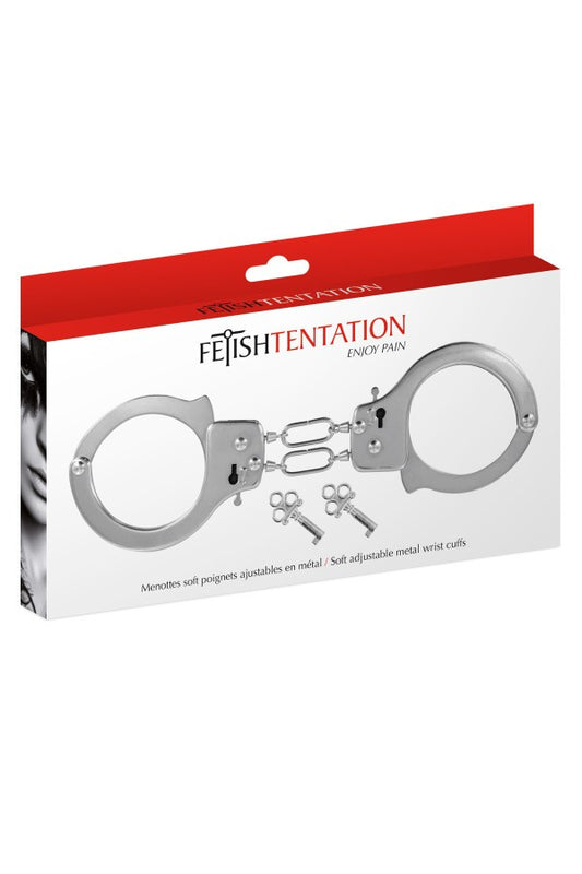 Menottes en métal pour débutants · Fetish Tentation · vue 2