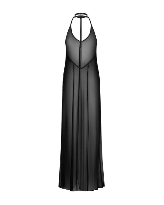 Nuites robe longue Noire · Obsessive · vue 2