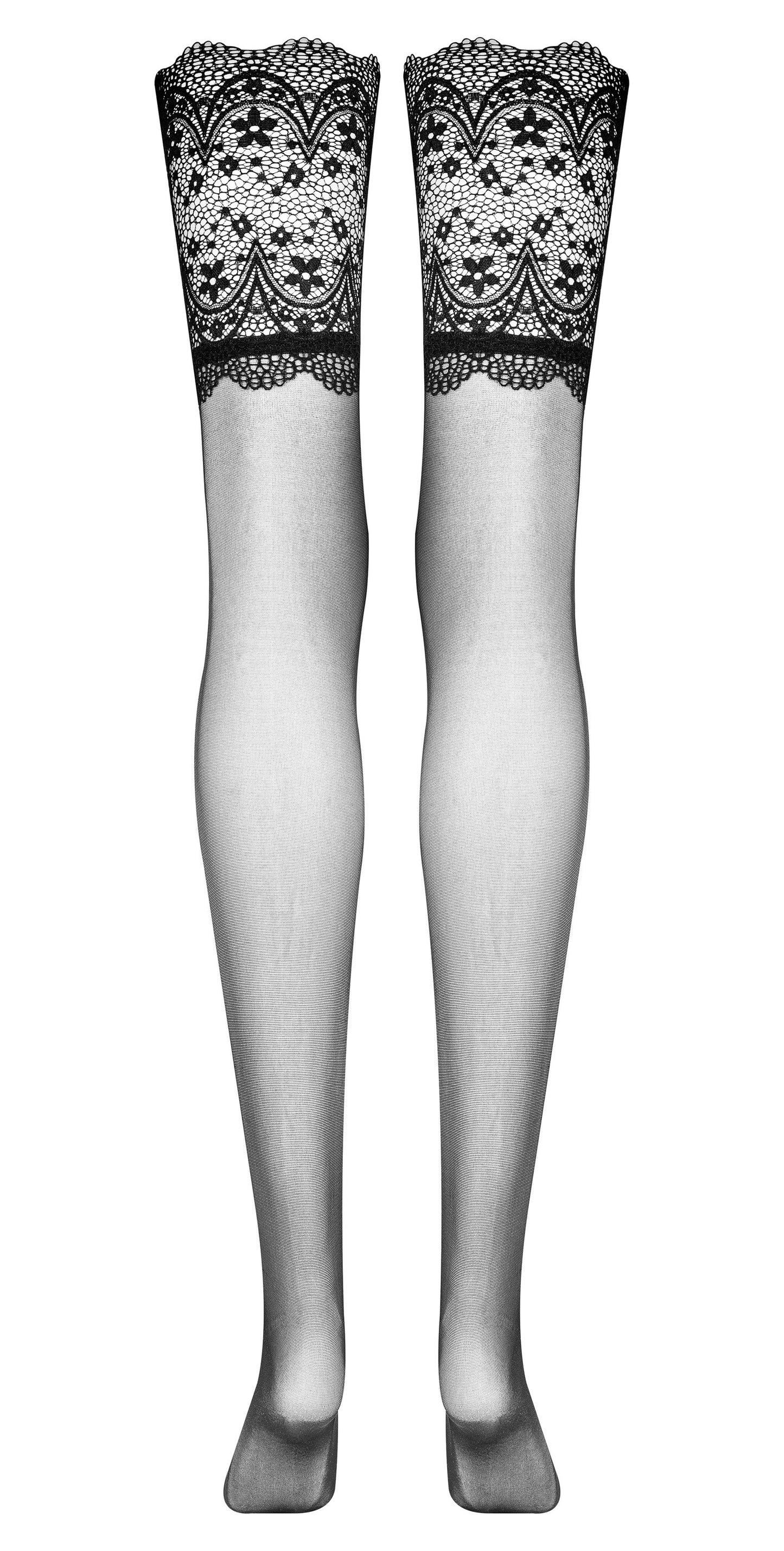 Obsidian stockings Bas Noir · Beauty Night · vue 5