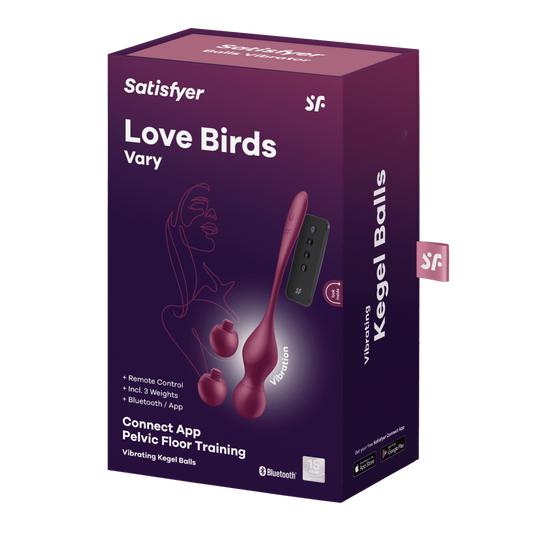 Boules de Geisha vibrantes connectées Love Birds Vary Satisfyer