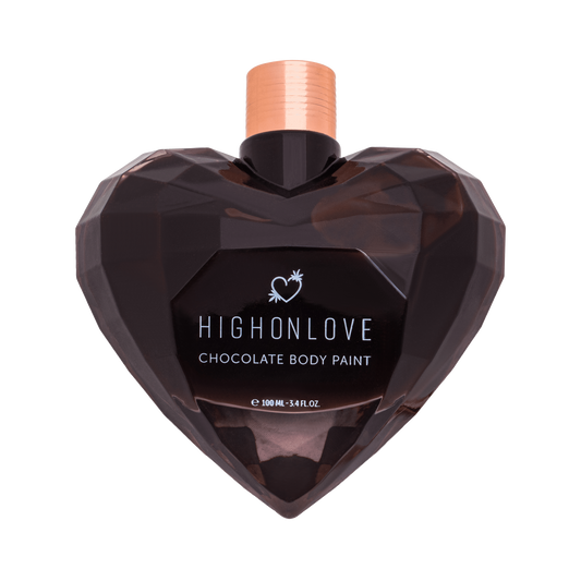 Peinture corporelle végétalienne au chocolat noir 100 ml · High On Love · vue 2