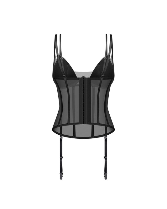 Sibilie corset Noir · Obsessive · vue 2