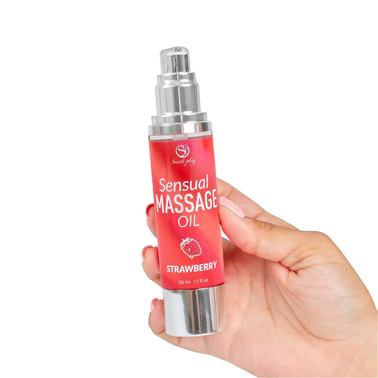 Huile de massage fraise 50 ml · Secret Play · vue 2