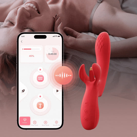 FORTEXA Vibromasseur à doigt oscillant pour le citoris et le point G avec contrôle via une application · Honey Play Box · vue