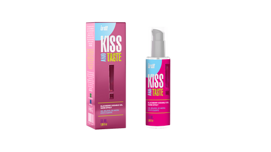 Gel chauffant embrassable saveur mûre Kiss and Taste INTT Cosmétiques