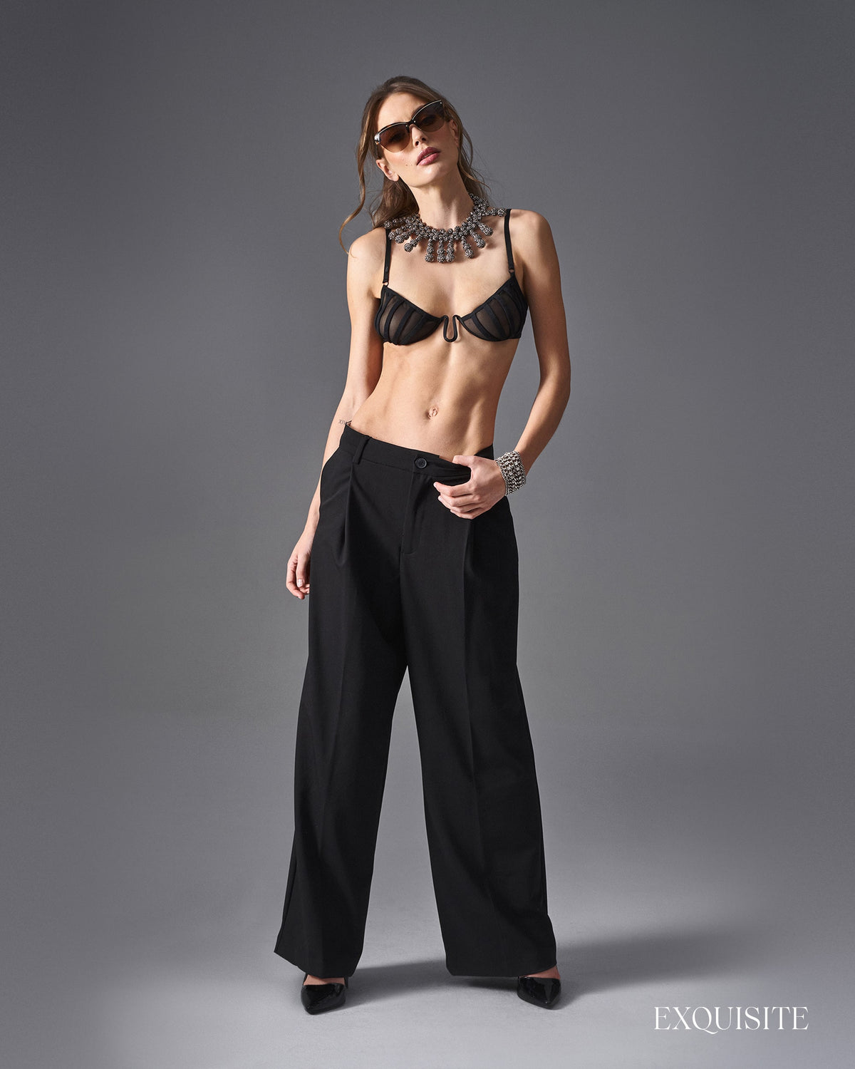 Aurorium demi-soutien-gorge noir · Obsessive · vue 5