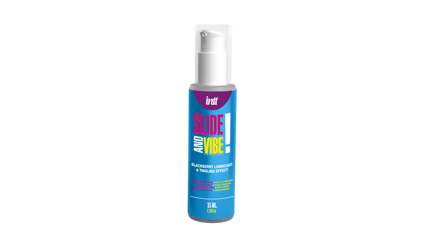 Slide and vibe ! Lubrifiant à base d'eau avec vibration · INTT Cosmétiques · vue 3