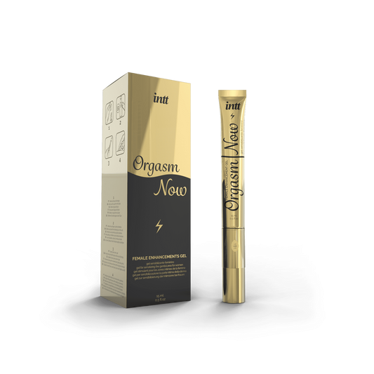 Gel stimulant féminin à pointe vibrante Orgasm Now INTT Cosmétiques