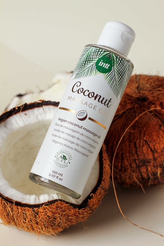 Vegan noix de coco massage oil huile de massage · INTT Cosmétiques · vue 2