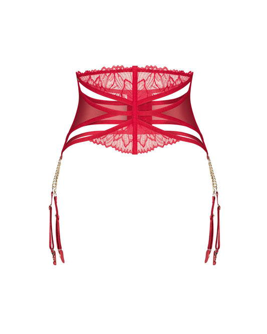 Matildea porte-jarretelles Rouge · Obsessive · vue 5