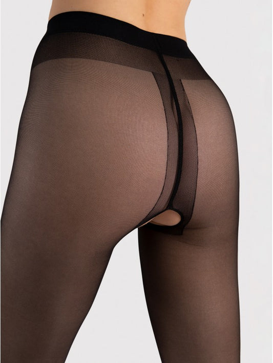 Ouvert Collants 20 DEN Noir · Fiore · vue 2