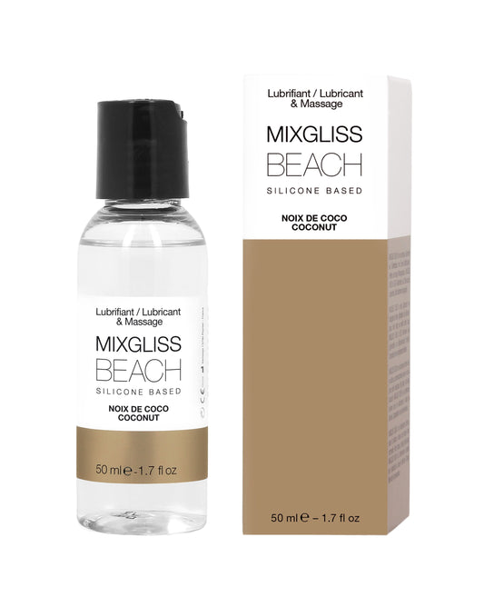 Silicone Beach Noix de coco 50 ml · Mixgliss · vue 2