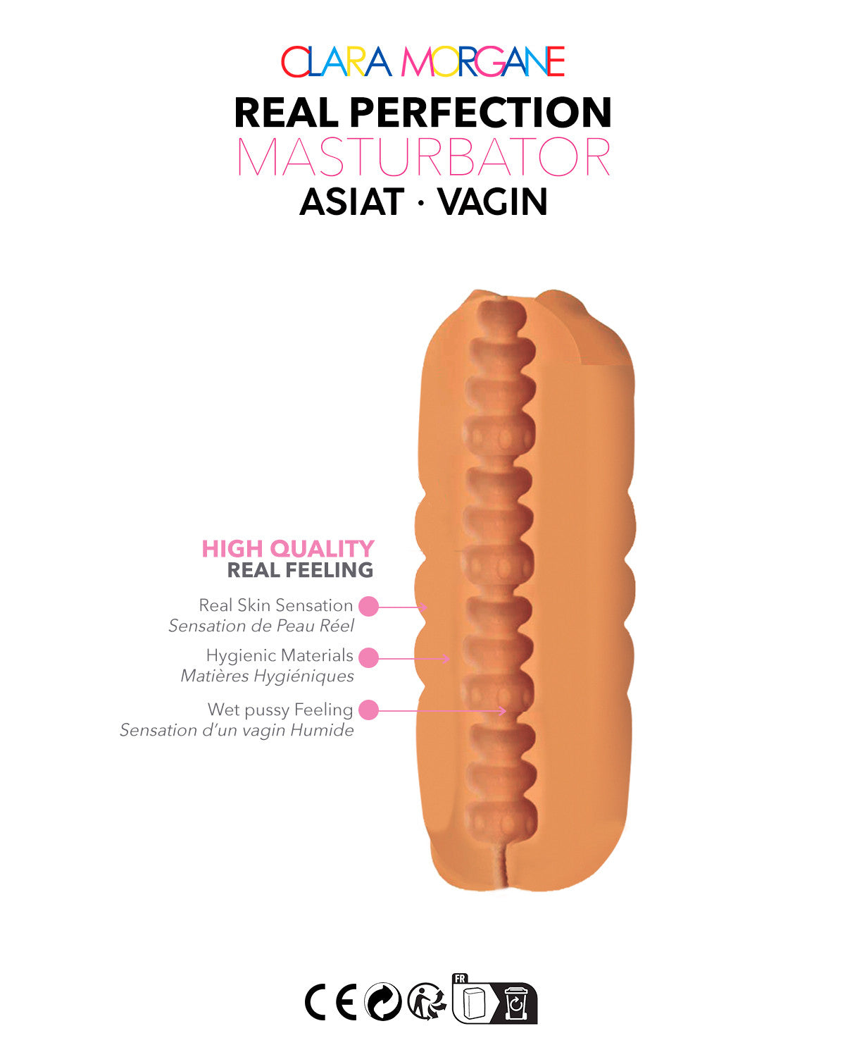Real perfection masturbateur Vagin Asiat · Clara Morgane · vue 5