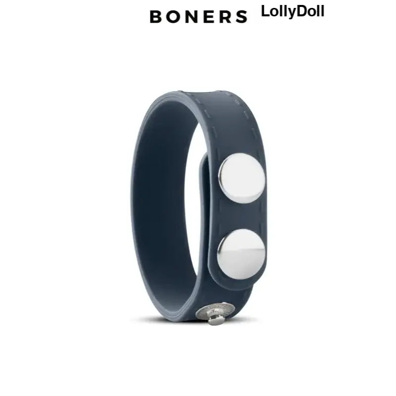Cockring double en silicone pour une stimulation intense. Ball strap classic silicone boners disponible chez LollyDoll