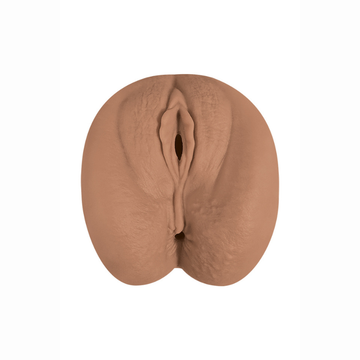 masturbateur réaliste homme Mia Alive – double entrée pour deux fois plus de plaisir couleur caramel