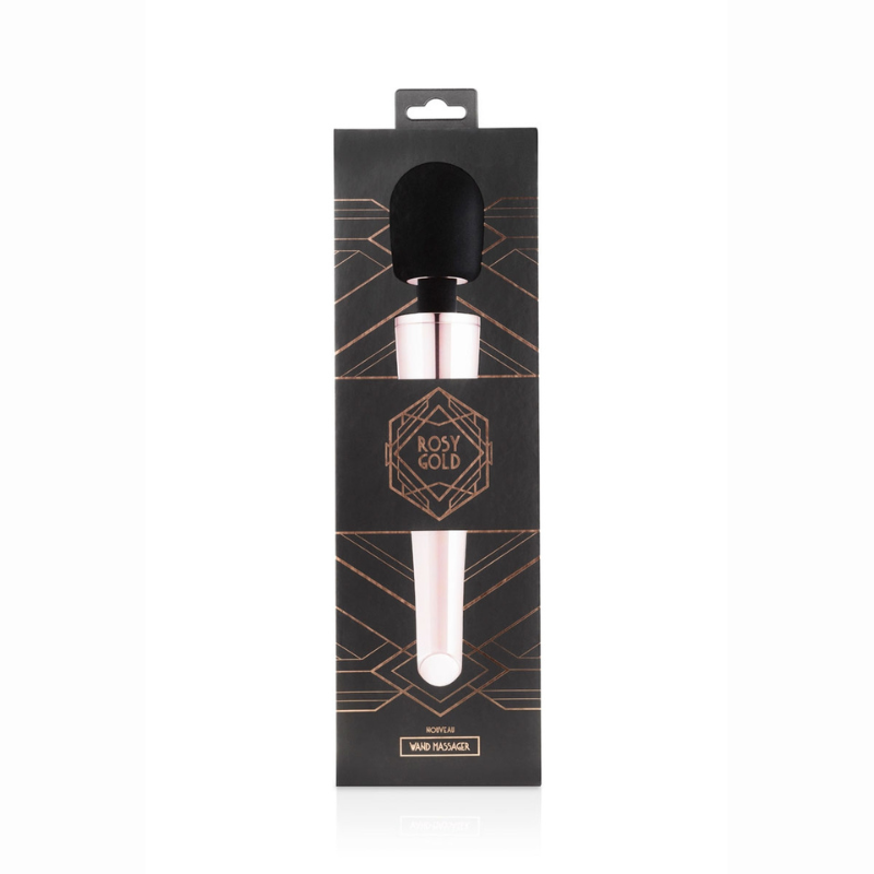 Vibro wand massager Rosy Gold stimulateur clitoris zones érogènes