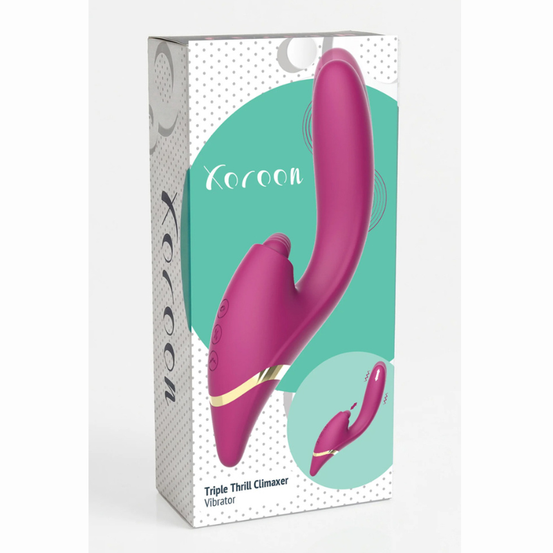 Xocoon Climaxer silicone grade médical rose fuchsia rechargeable USB